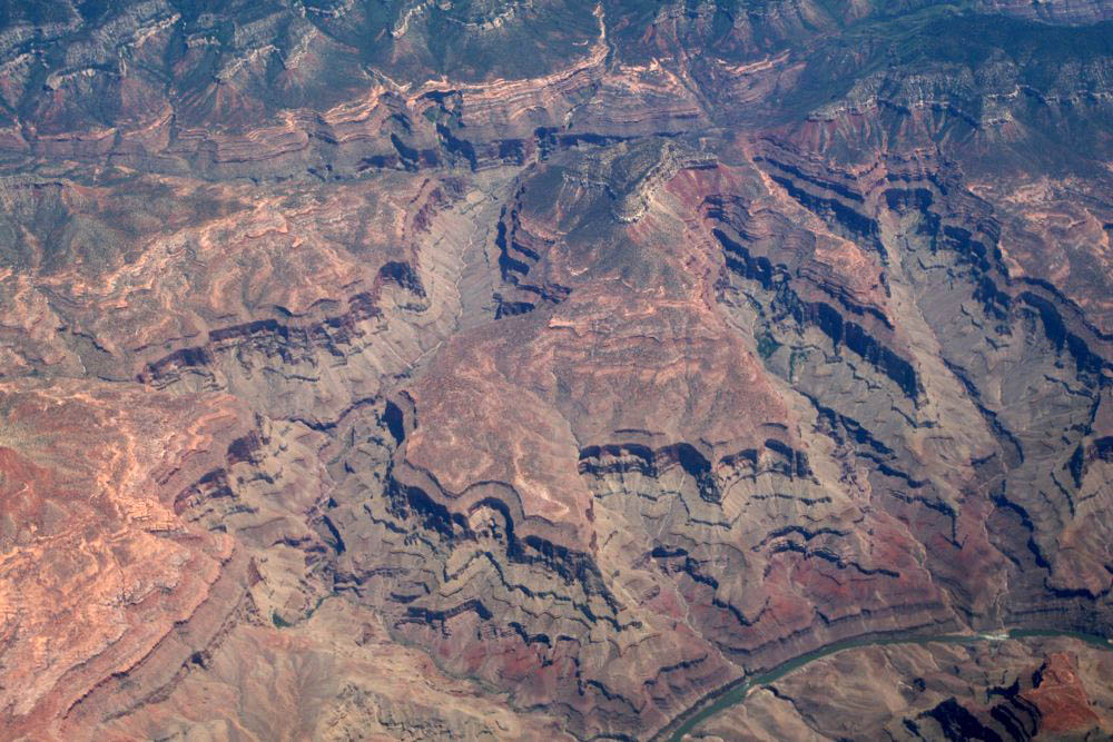 Aerial view of Grand Canyon