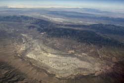 playa and ranges, eastern Nevada