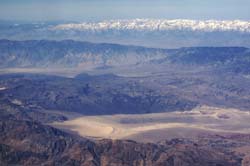 View westward over western Basin and Range Province to the Sierra Nevada