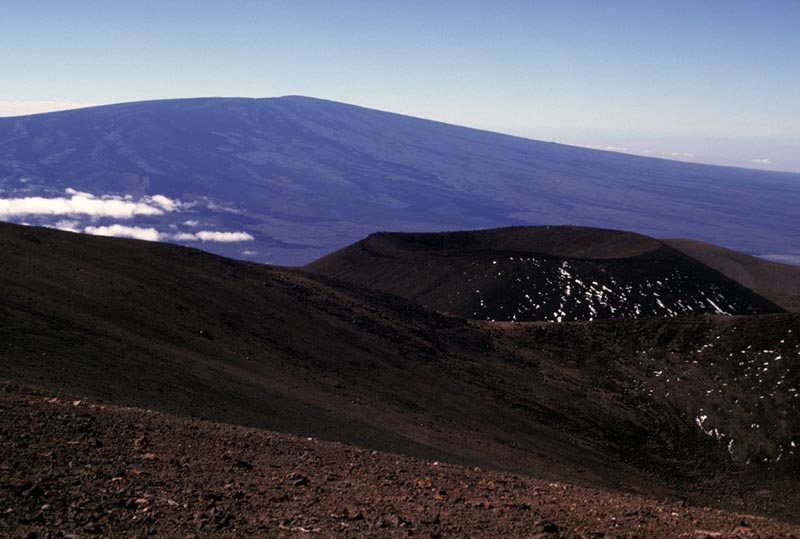 Shield volcano, Mauna Loa, Hawaii