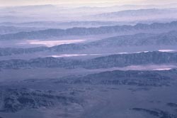 parallel ranges of the Basin and Range, Nevada