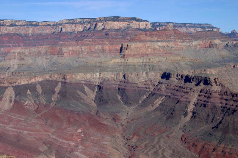 Angular unconformity, Grand Canyon, AZ