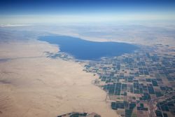 view north to Salton Sea